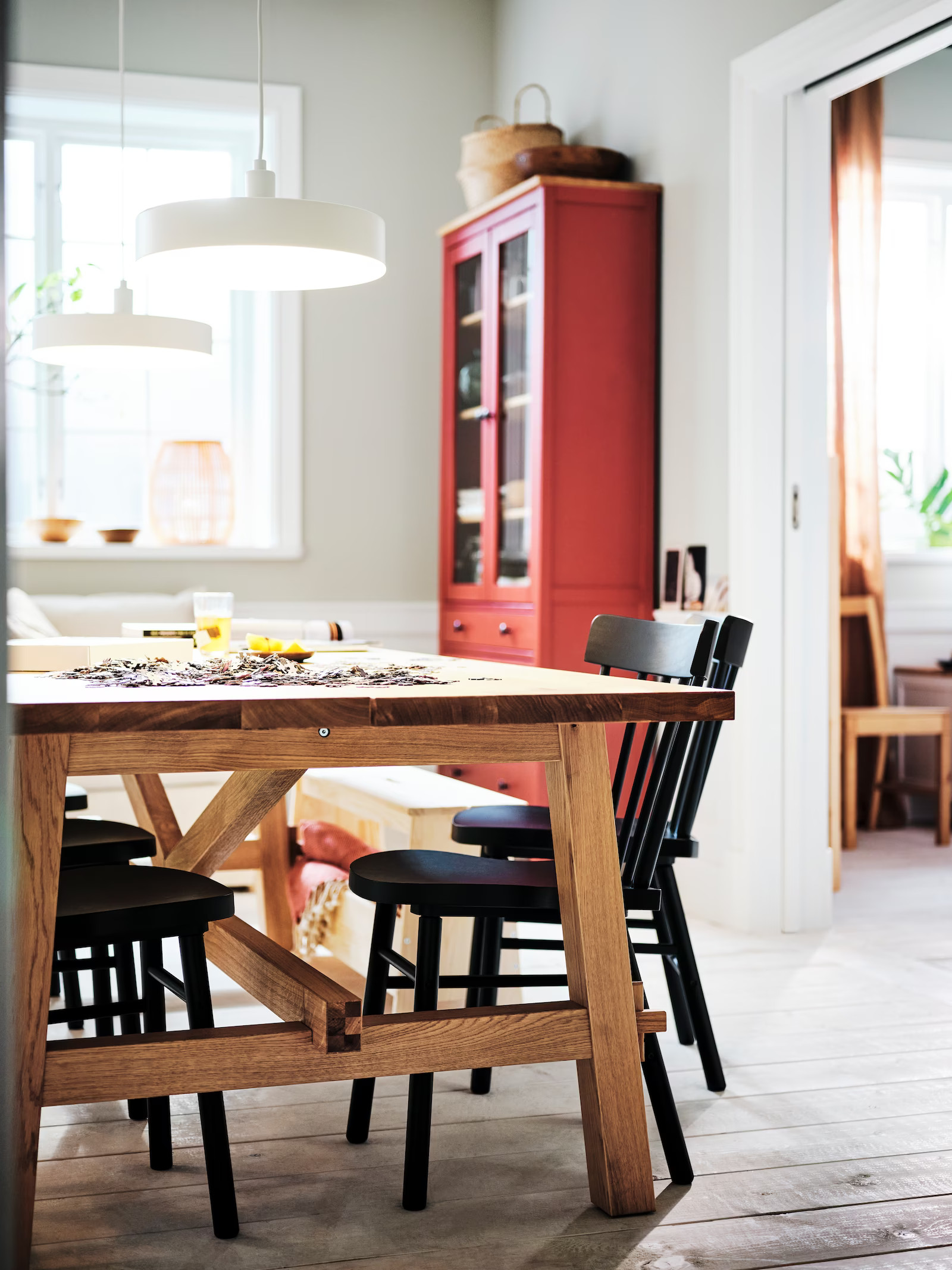 salle à manger bois décoration scandinave