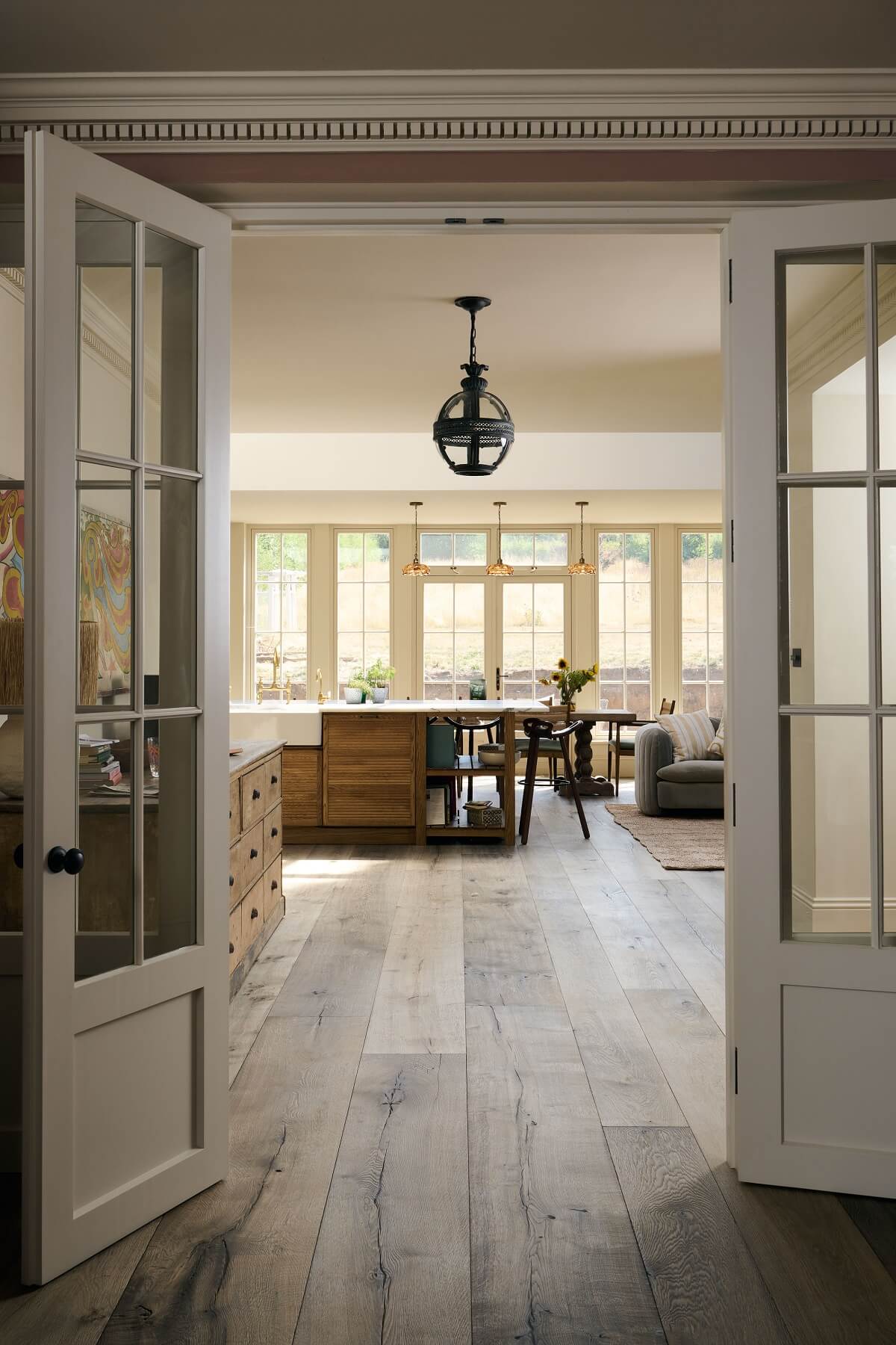 grande cuisine équipée deVOL décoration rustique chic