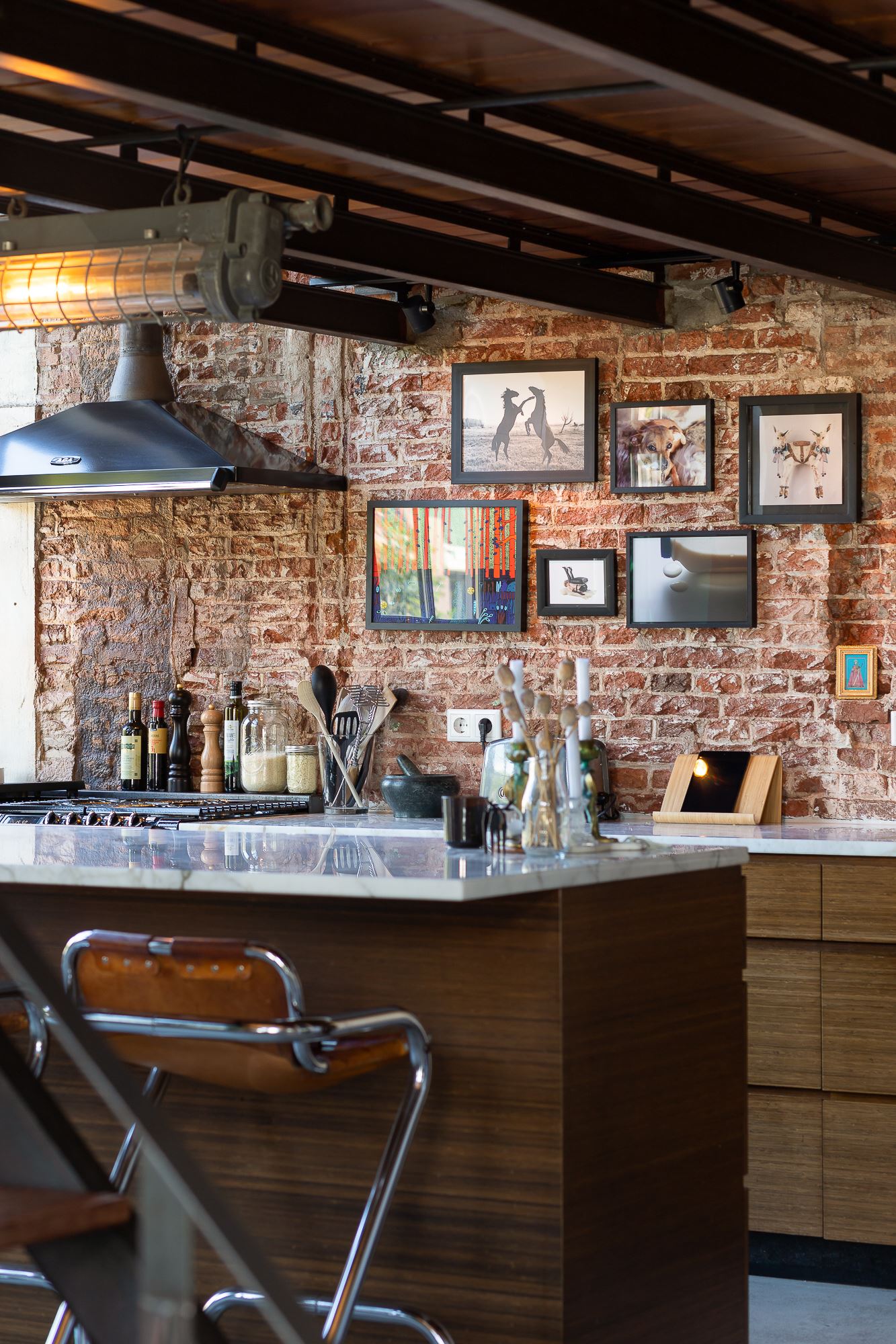 cuisine design bois loft Amsterdam cuisine design bois loft Amsterdam