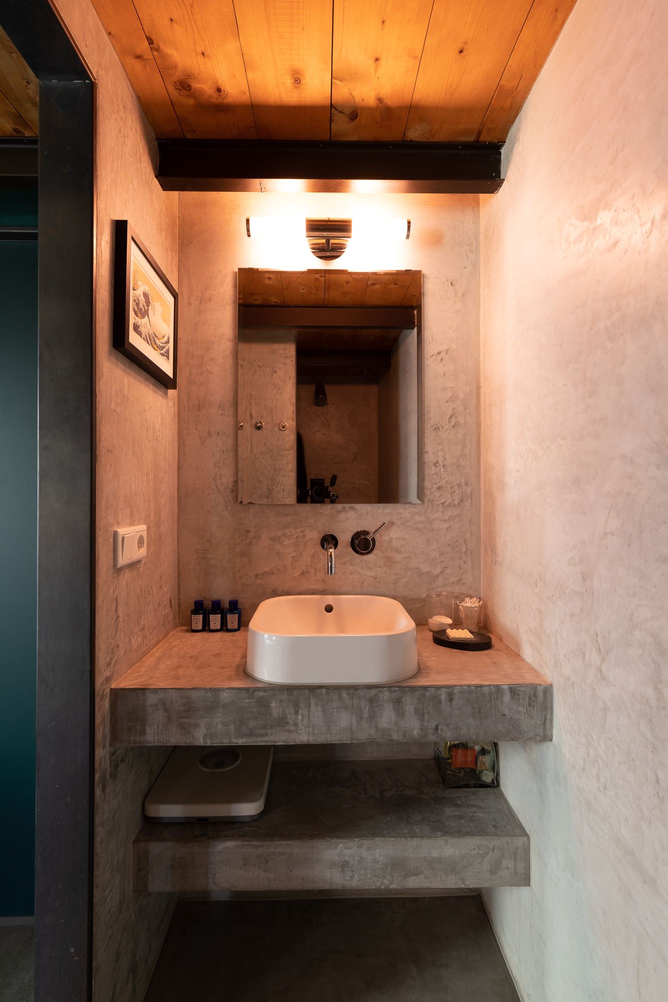 salle de bain béton et bois salle de bain béton et bois