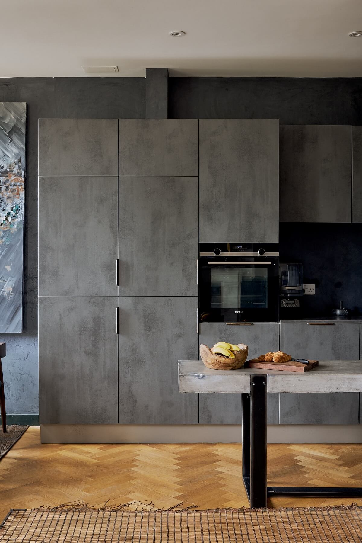 cuisine design grise