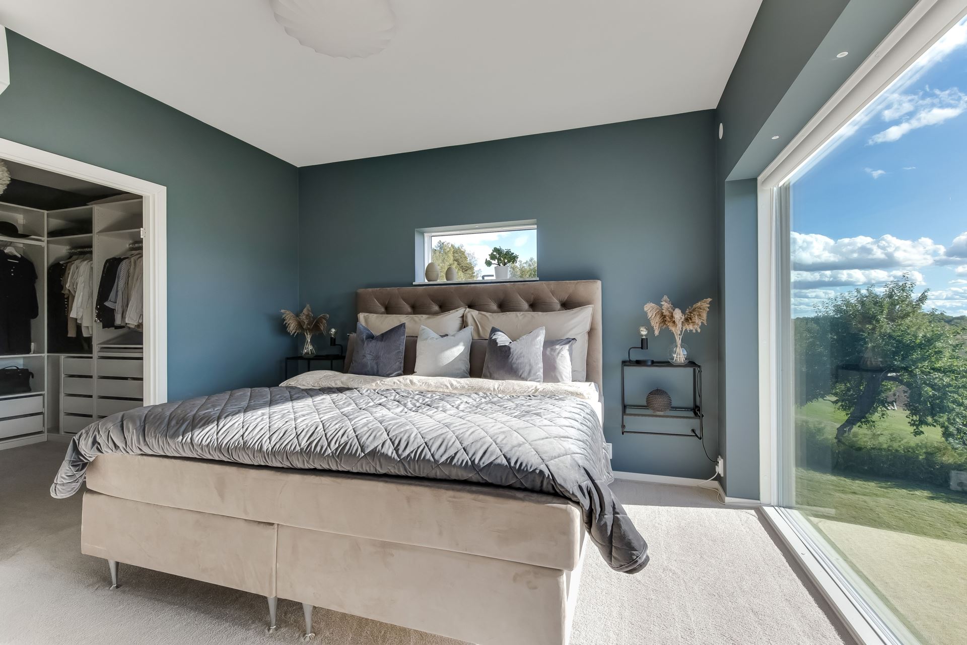 chambre avec dressing décoration design