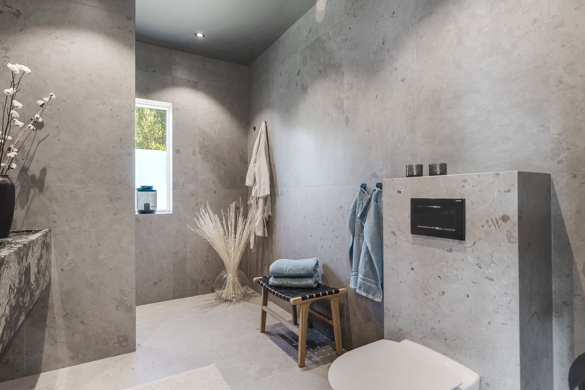salle de bain terrazzo décoration design