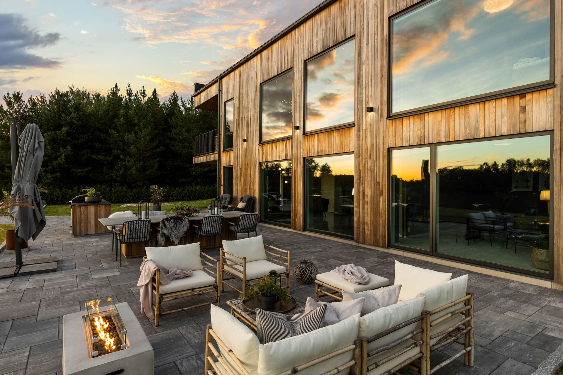 maison en bois contemporaine