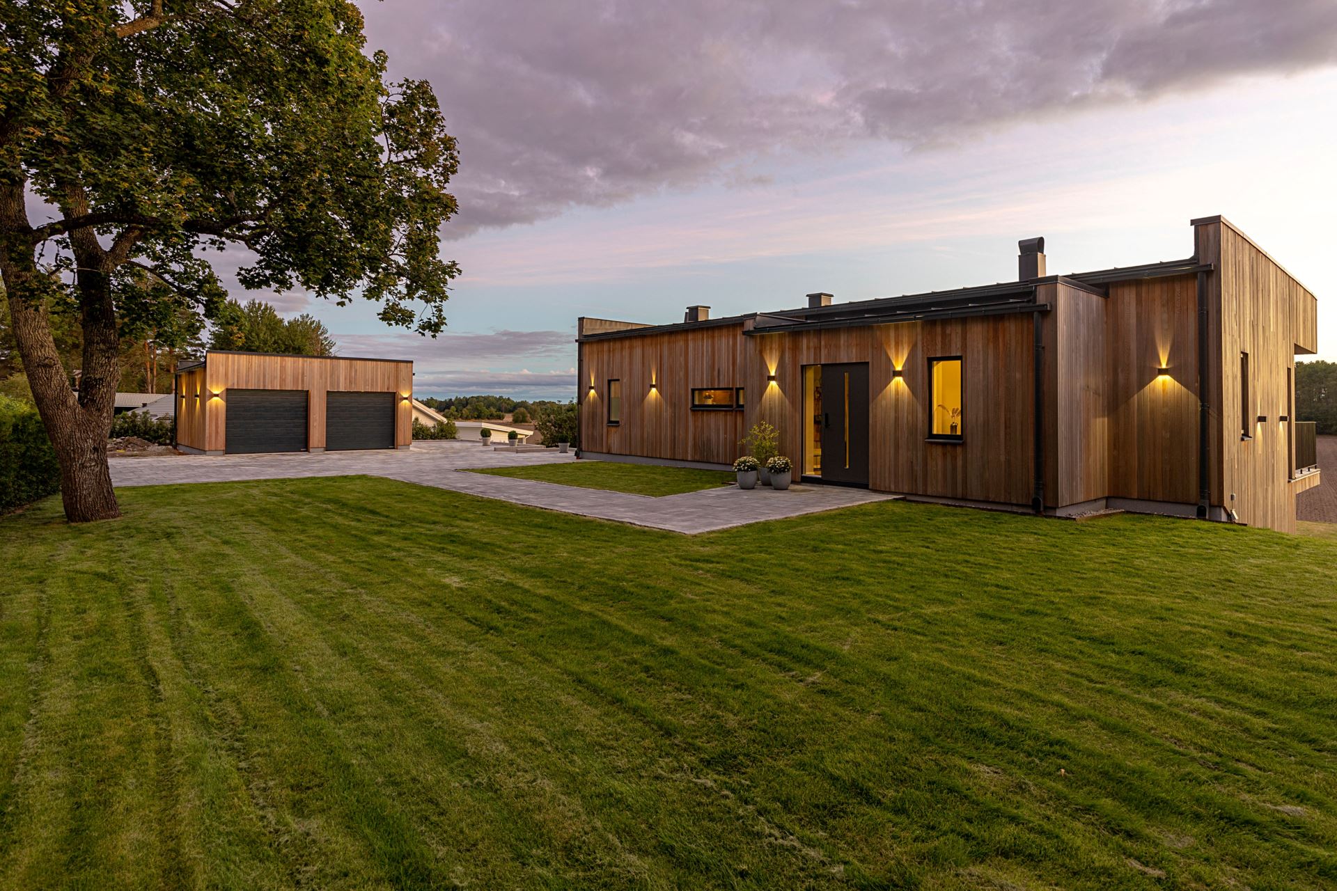 maison en bois contemporaine
