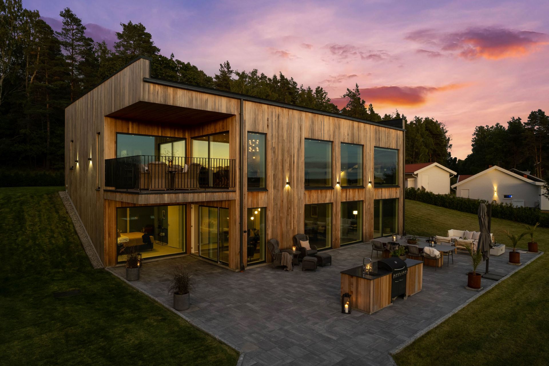 maison en bois contemporaine