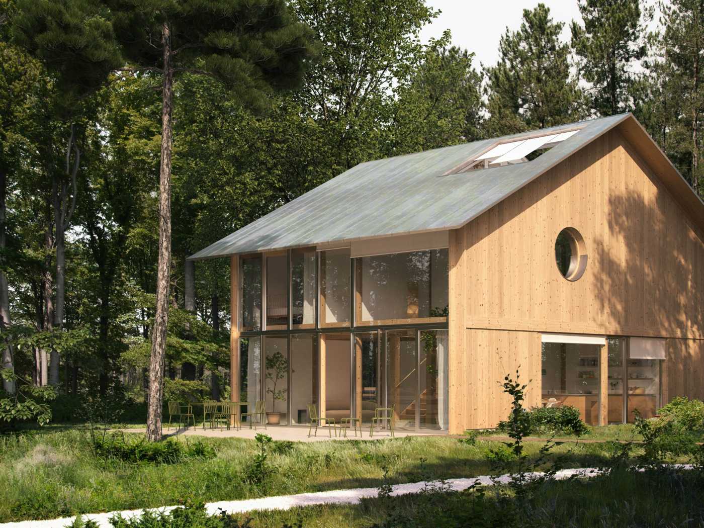 maison durable en bois Image: © Architecture de Collection - Photo : © Ma - Ciguë architectes - Faber Picturae maison durable en bois Image: © Architecture de Collection - Photo : © Ma - Ciguë architectes - Faber Picturae