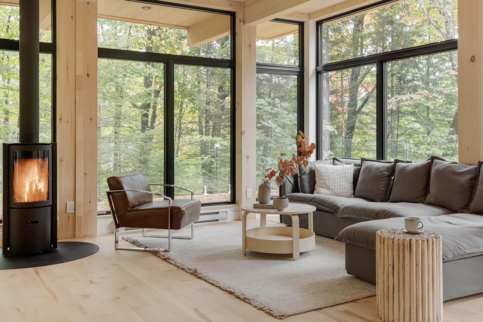 salon chalet design