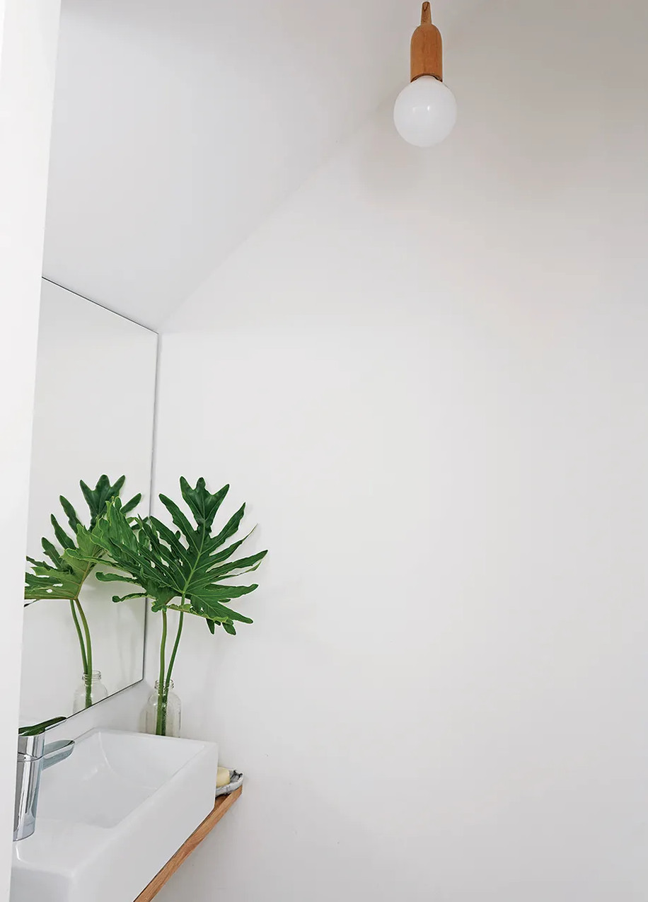 toilettes sous escalier