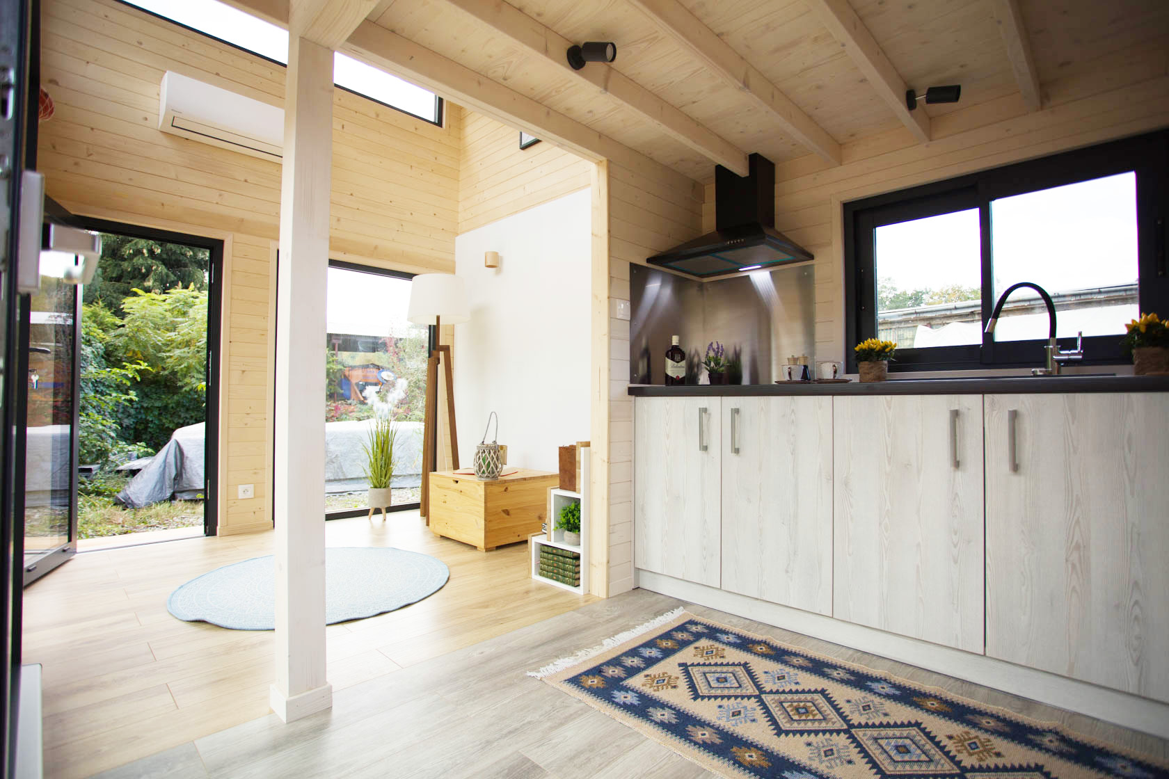 mini maison en bois de 30m2 française Papillon
