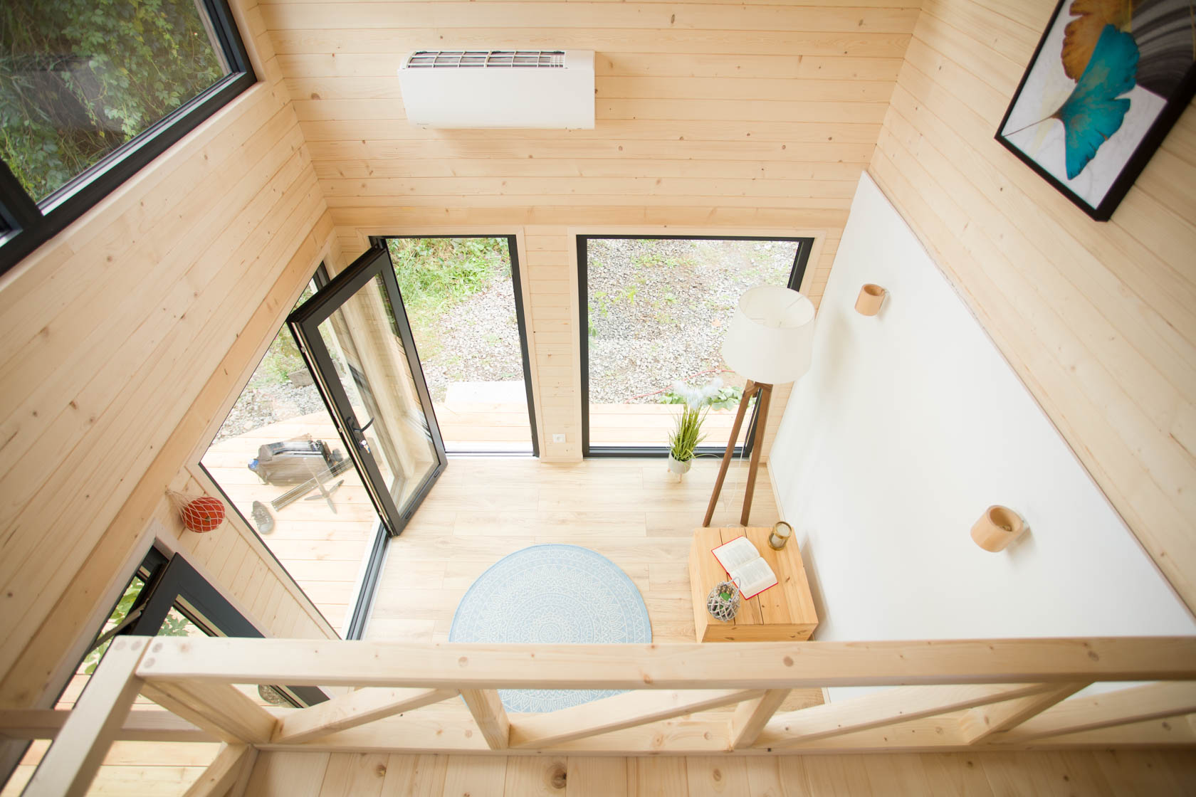 mini maison en bois de 30m2 française Papillon