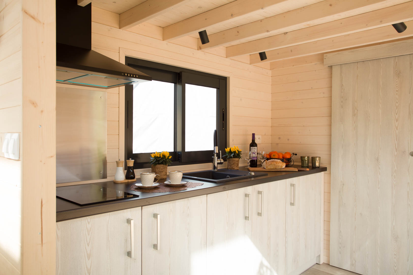 mini maison en bois de 30m2 française Papillon