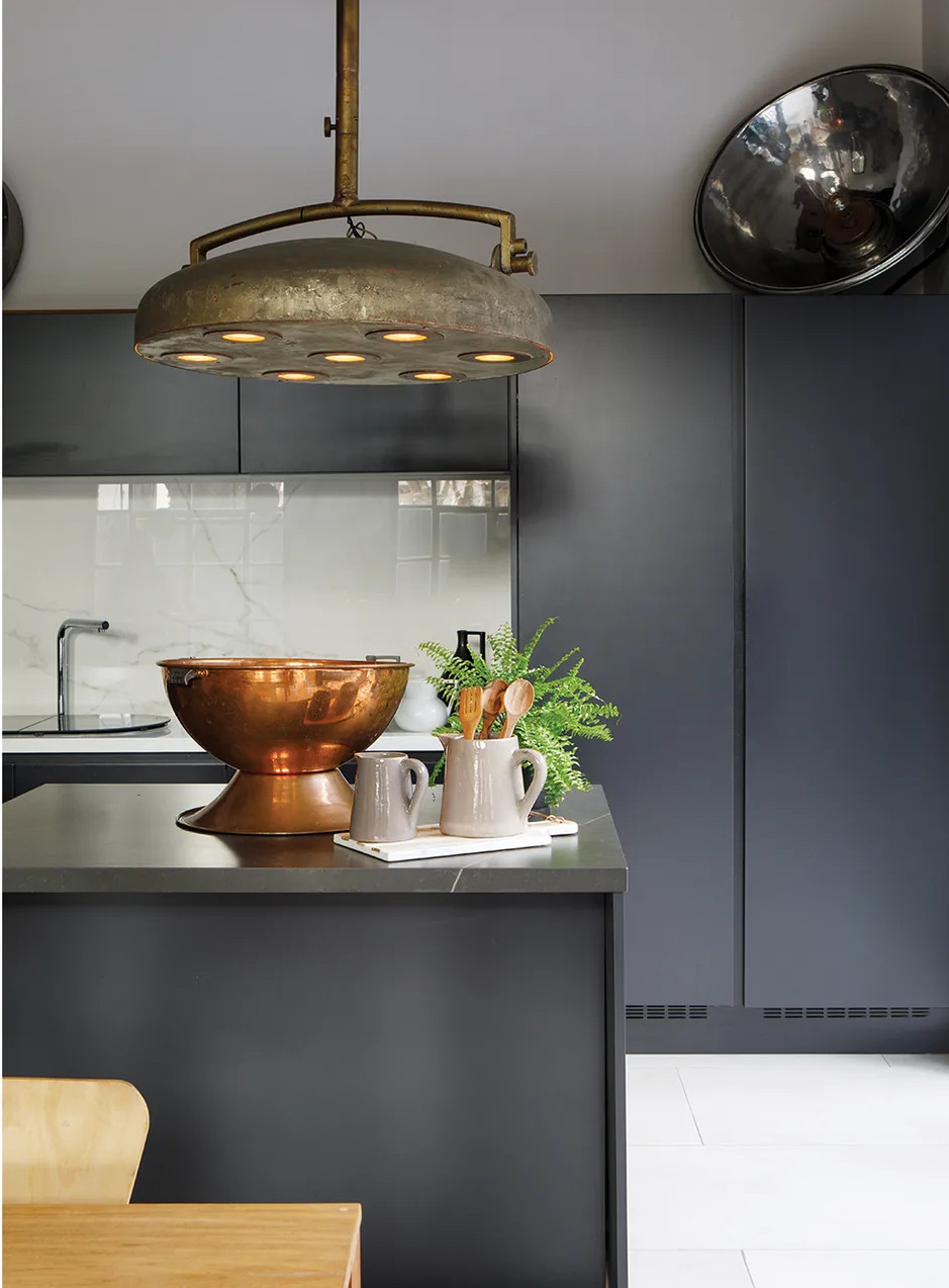 cuisine design esprit industriel maison loft