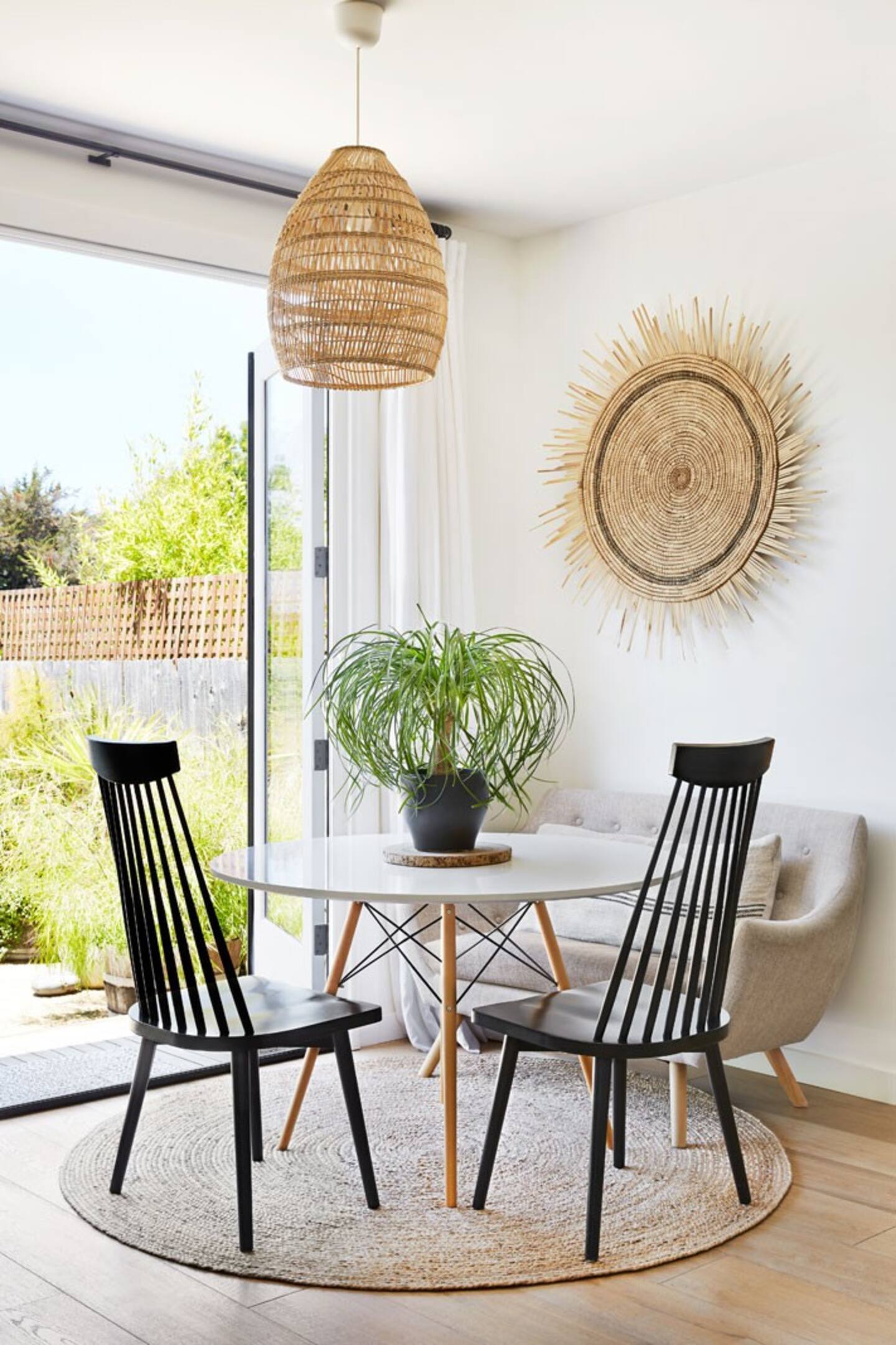 salle à manger décoration naturelle