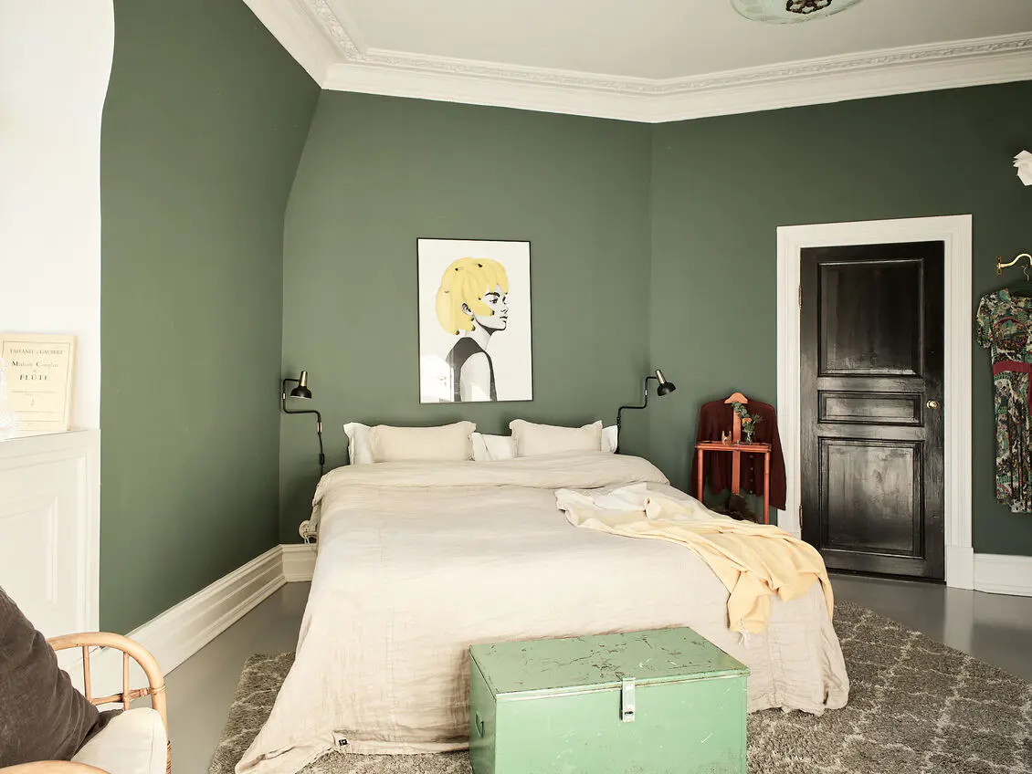 chambre verte décoration vintage chambre verte décoration vintage