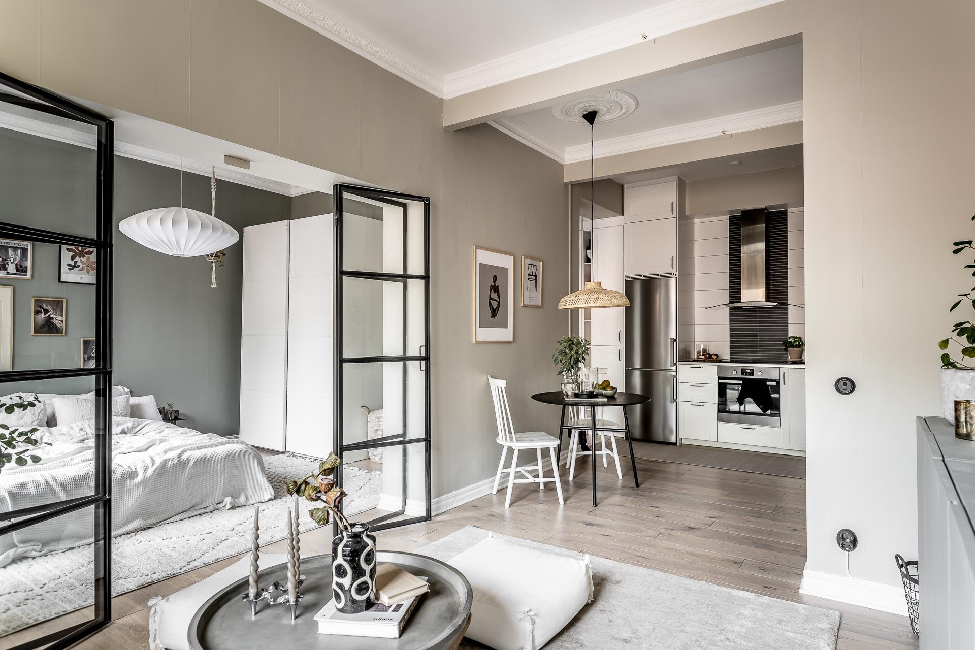 salon et chambre avec verrière salon et chambre avec verrière
