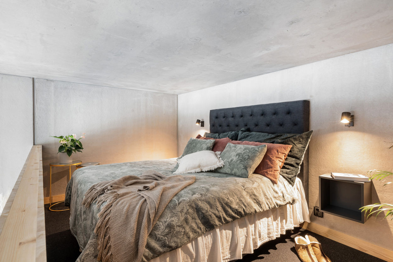 chambre sur mezzanine