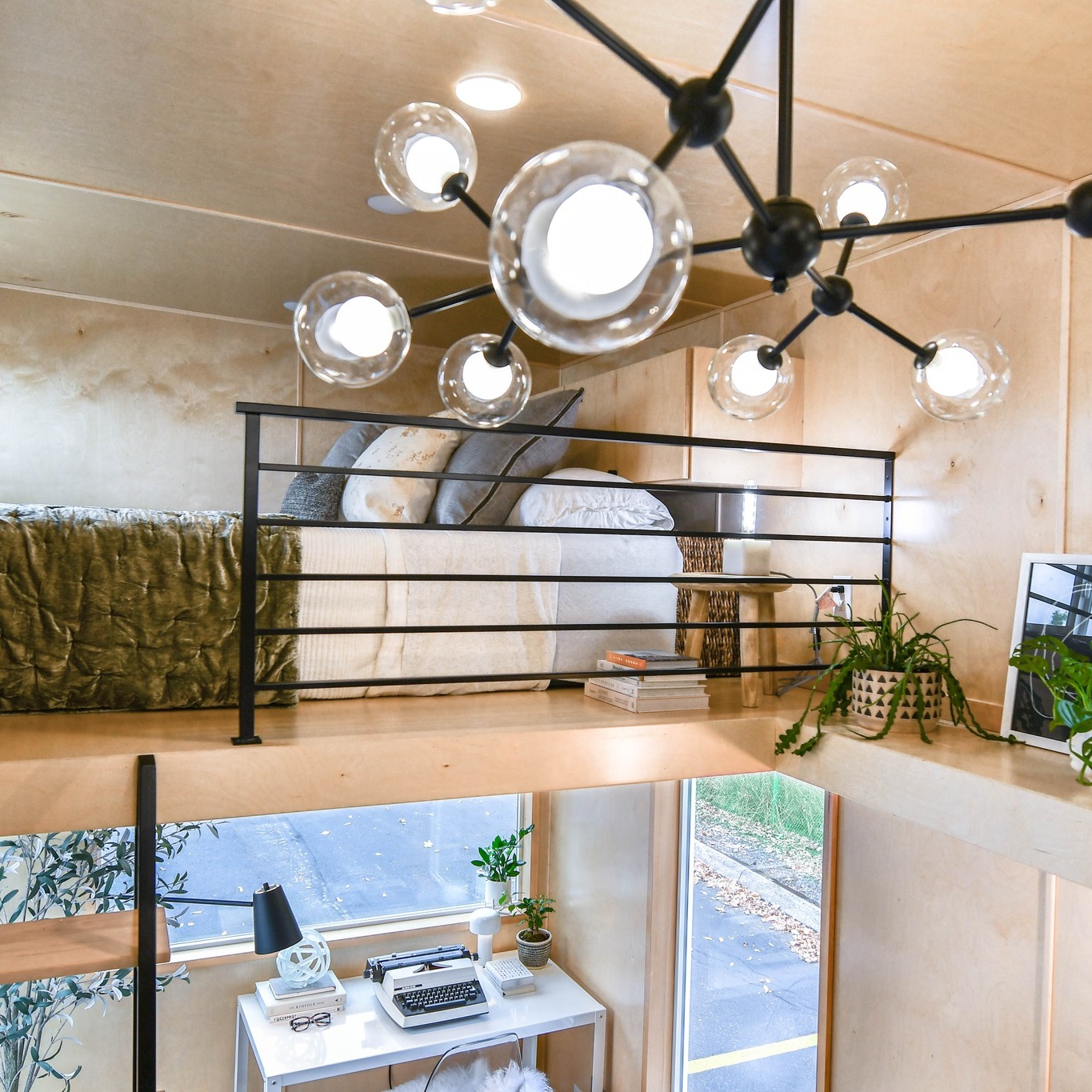 chambre sur mezzanine