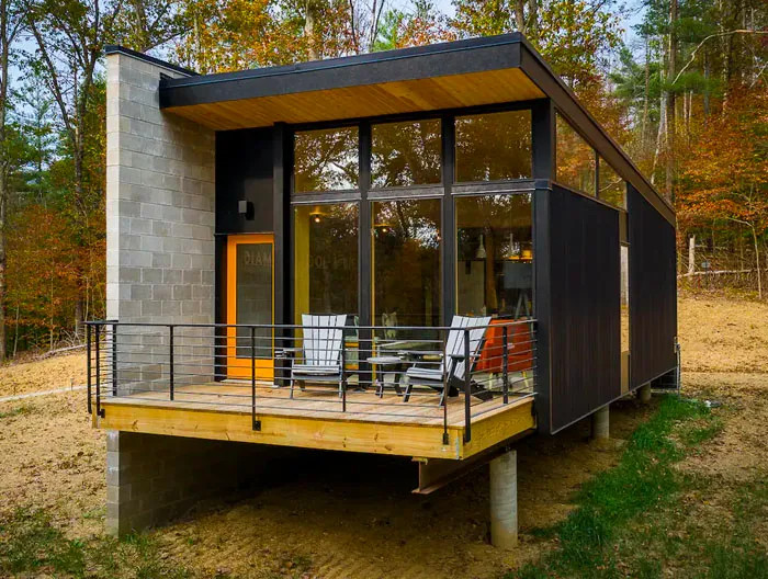 maison architecte 75m2 bois et béton maison architecte 75m2 bois et béton