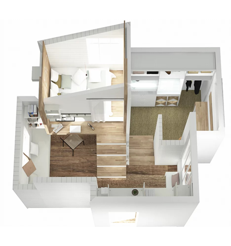 plan mini maison 22m2 plan mini maison 22m2