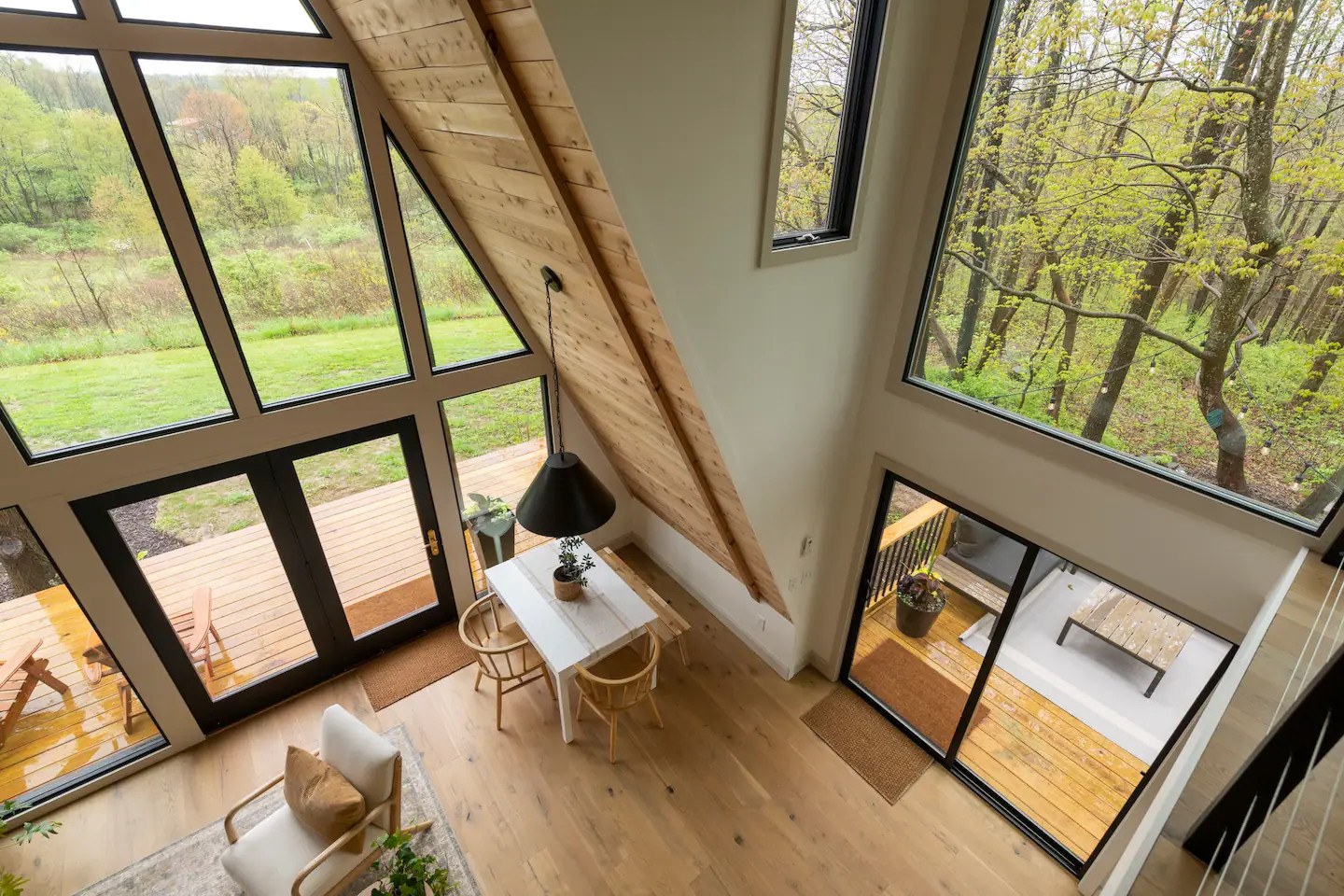 salon maison A-Frame salon maison A-Frame