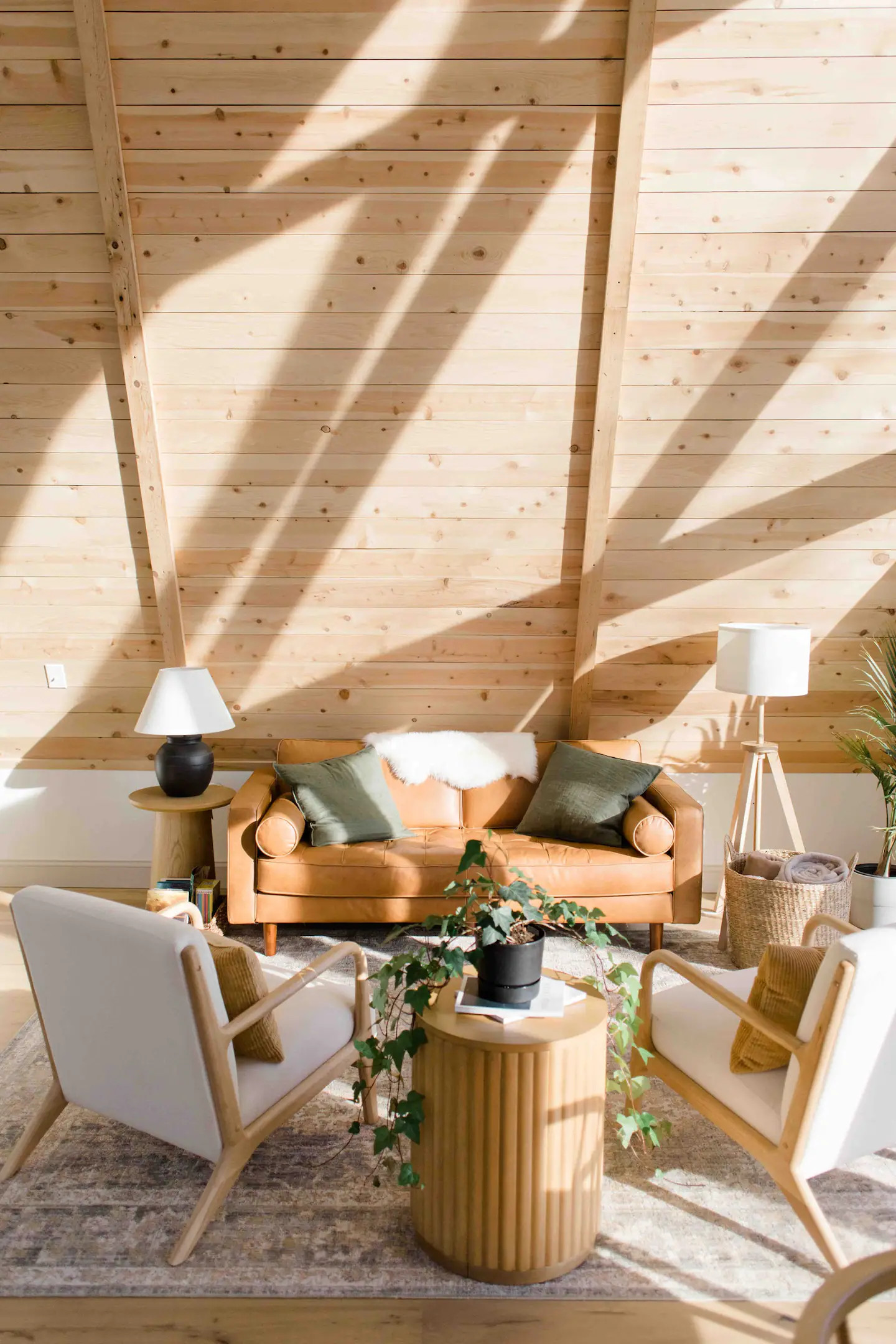 salon murs en bois salon murs en bois