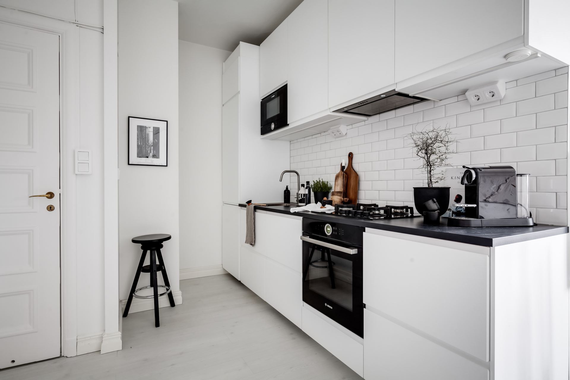 cuisine design blanche