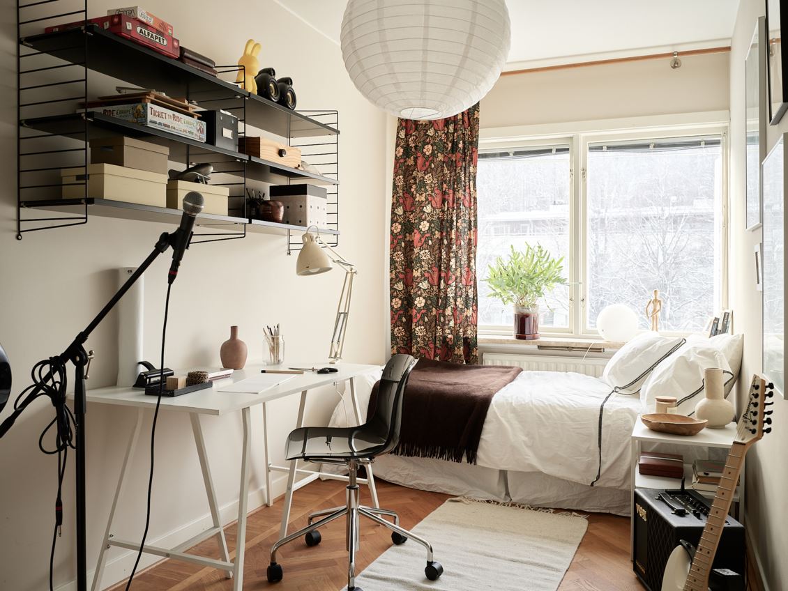chambre décoration scandinave