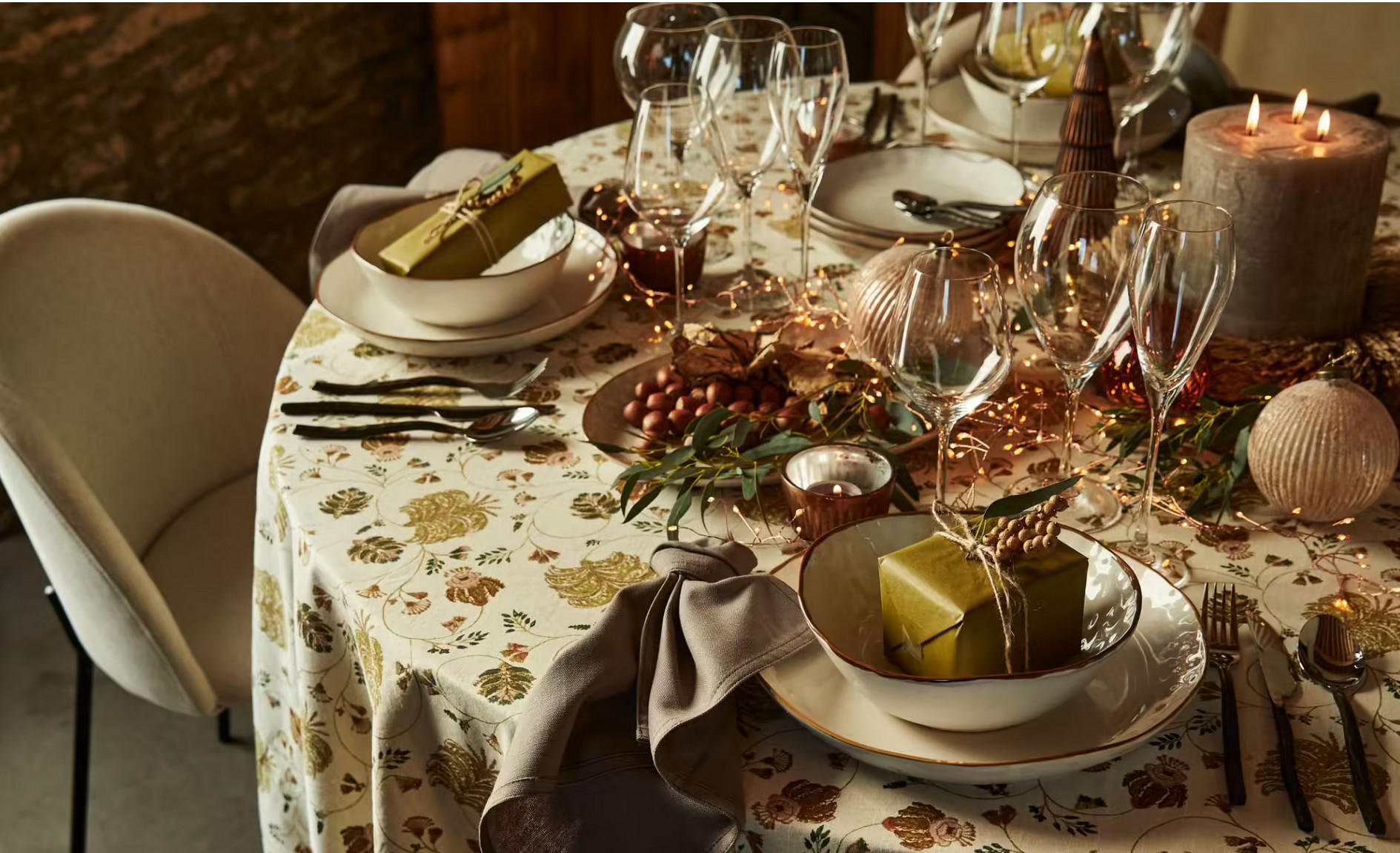 décoration table de Noël décoration table de Noël