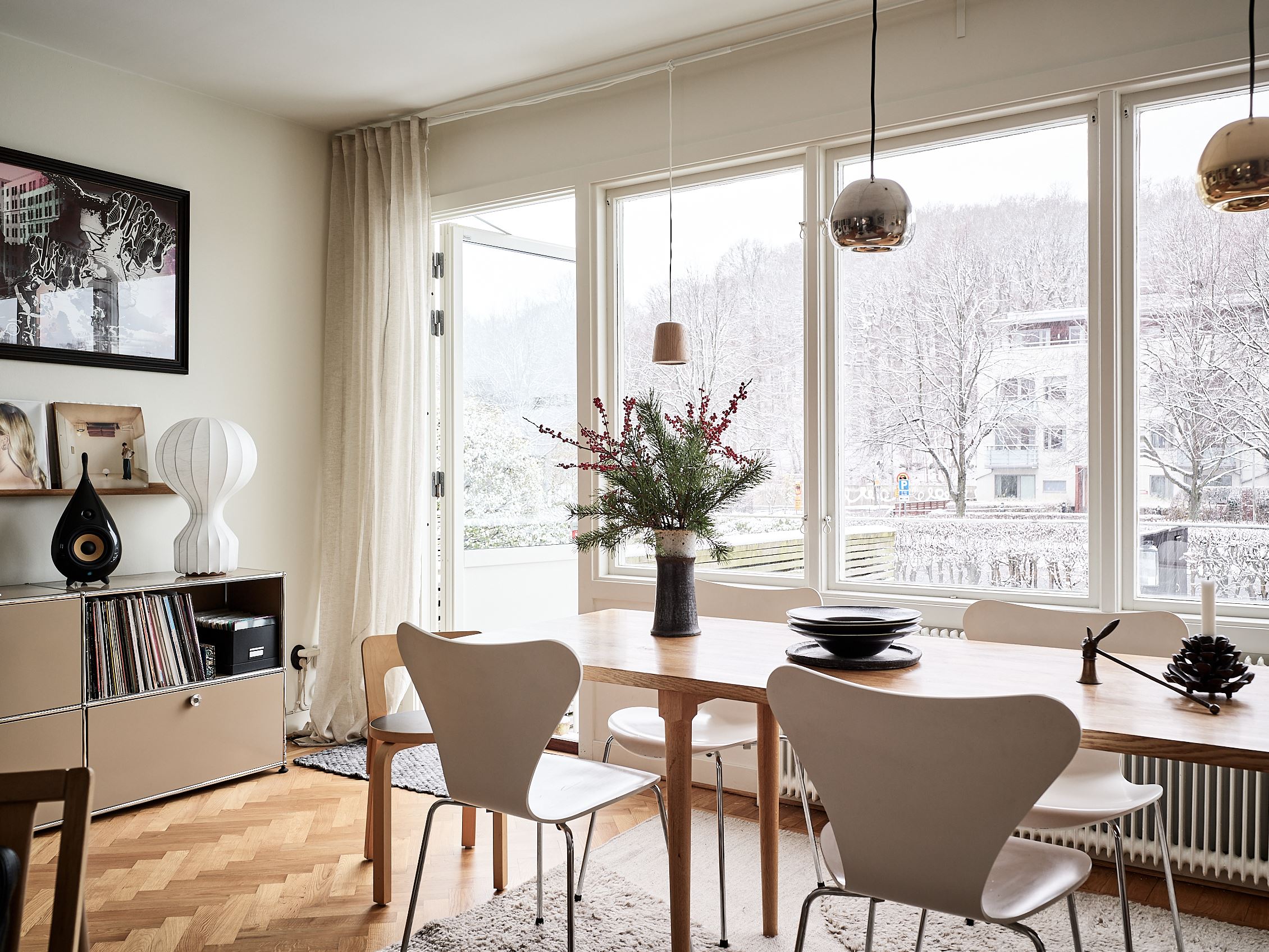 salle à manger décoration scandinave