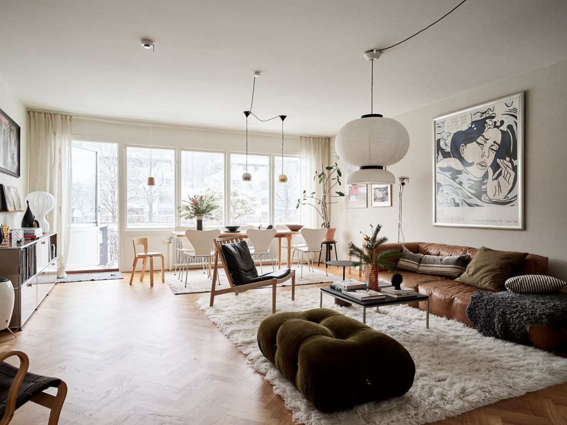 salon et salle à manger décoration scandinave