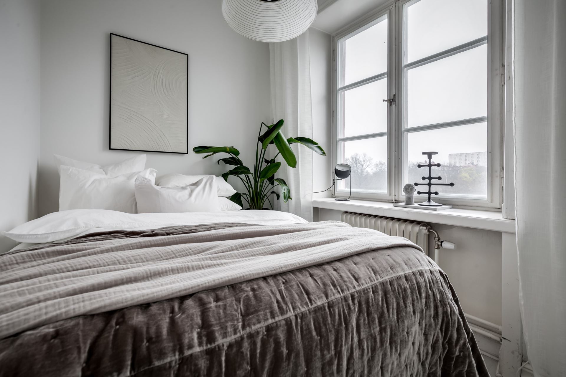 chambre décoration scandinave