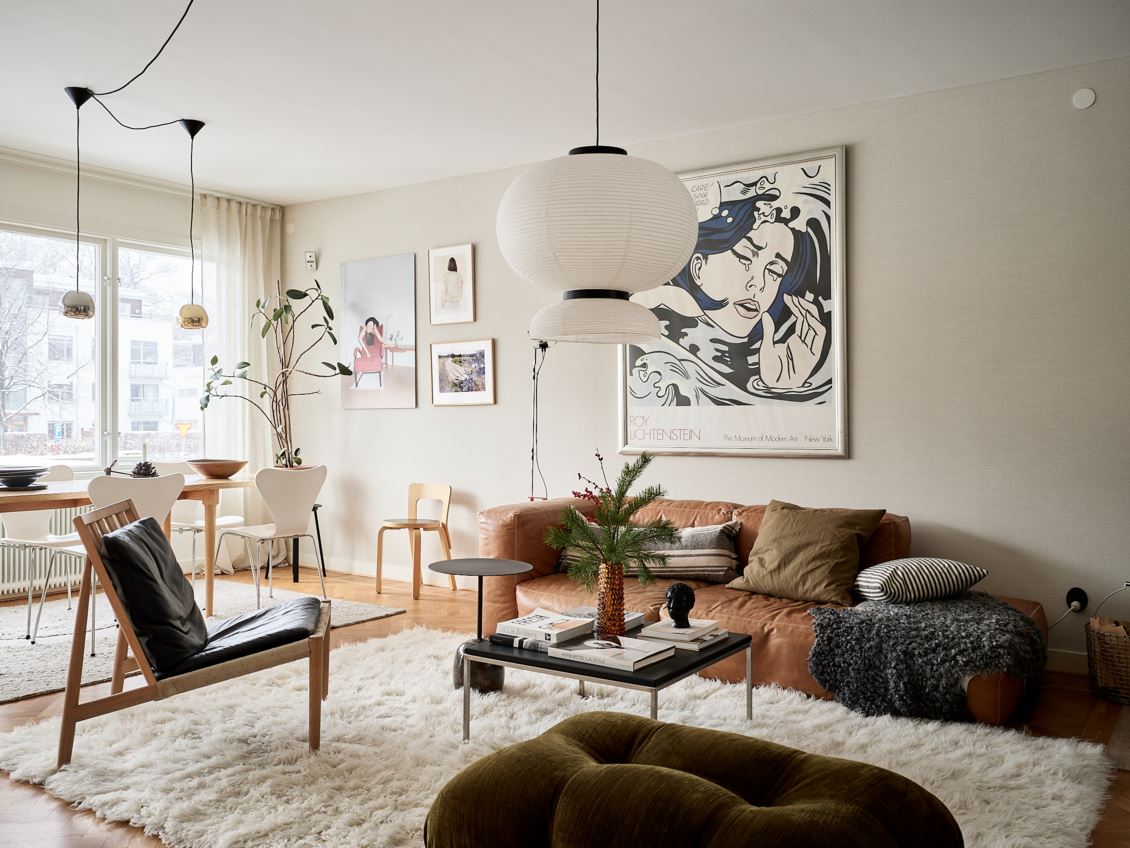 salon et salle à manger décoration scandinave