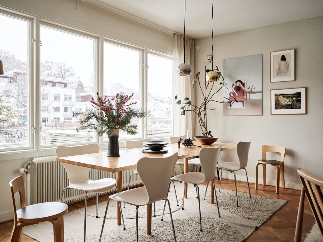 salle à manger décoration scandinave