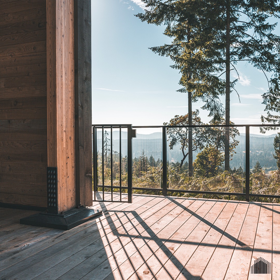 terrasse bois maison préfabriquée en bois au Canada
