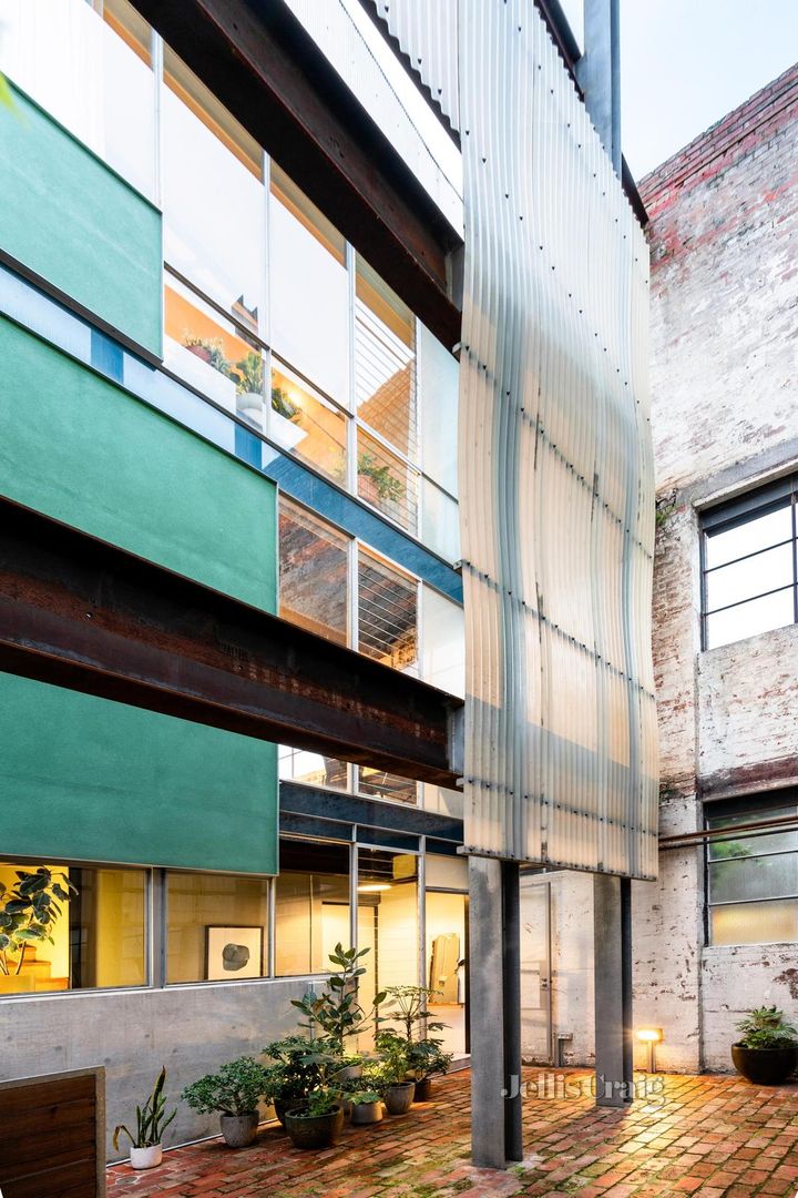 cour pavée maison loft