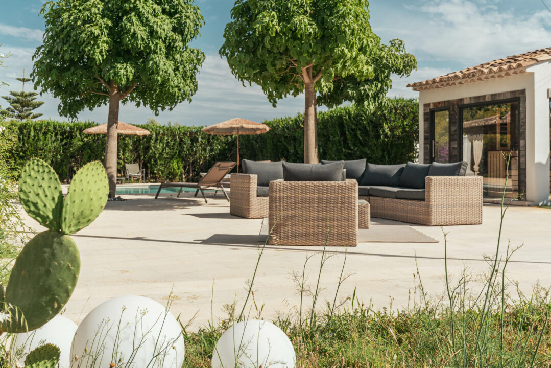 terrasse avec piscine