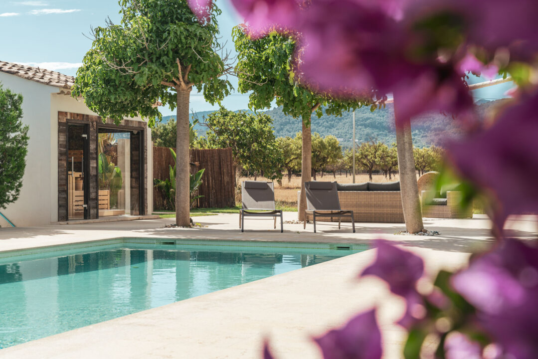 piscine maison en pierres Majorque Casa Oliva