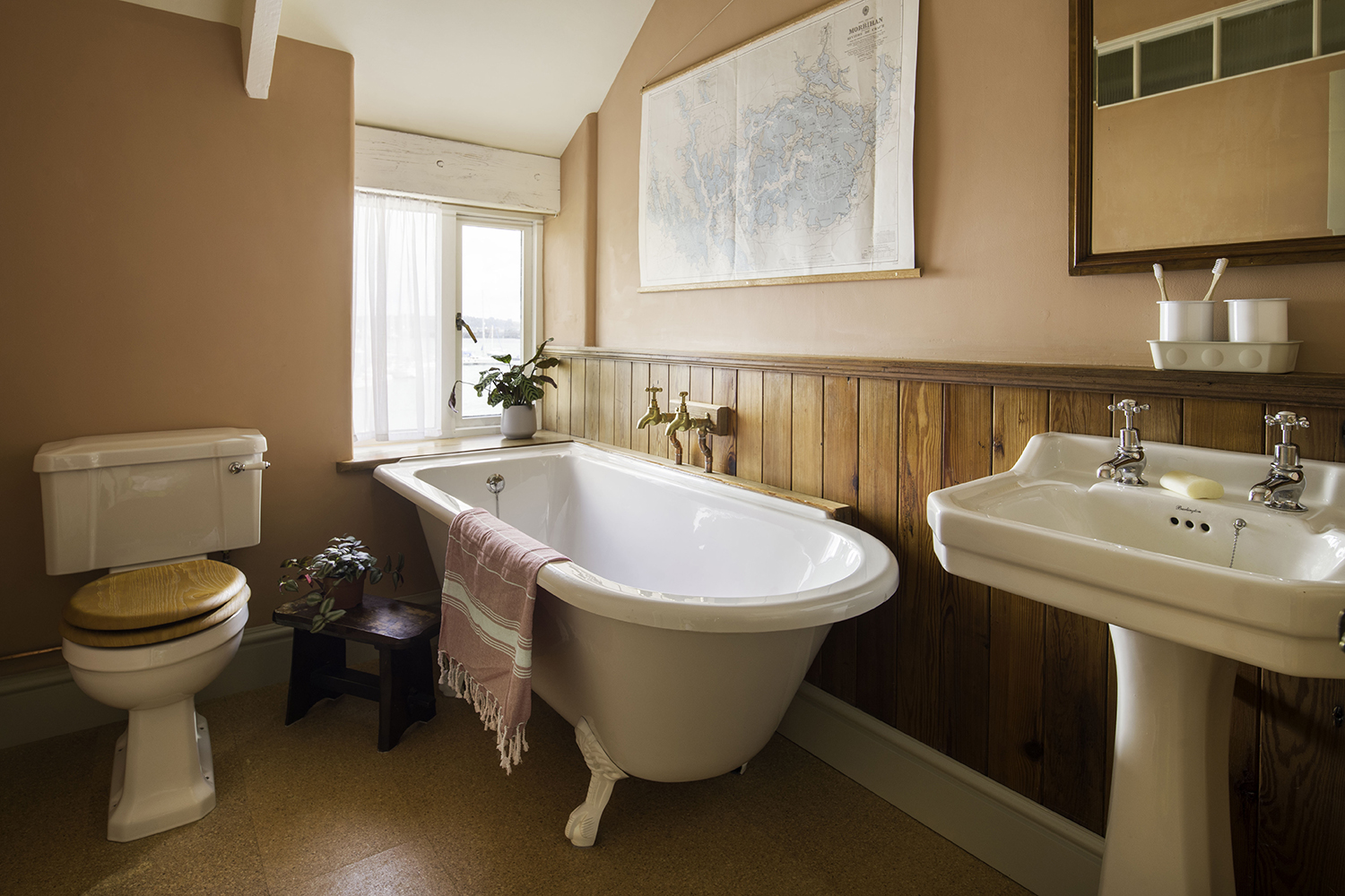 salle de bain rétro cottage anglais salle de bain rétro cottage anglais