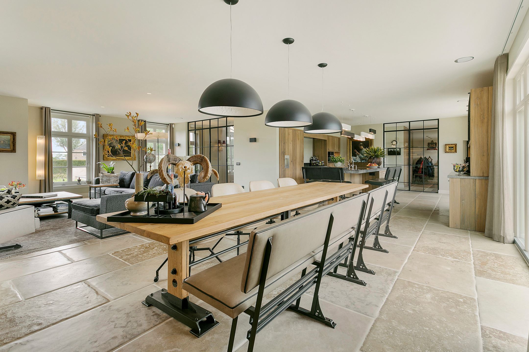 salon décoration contemporaine
