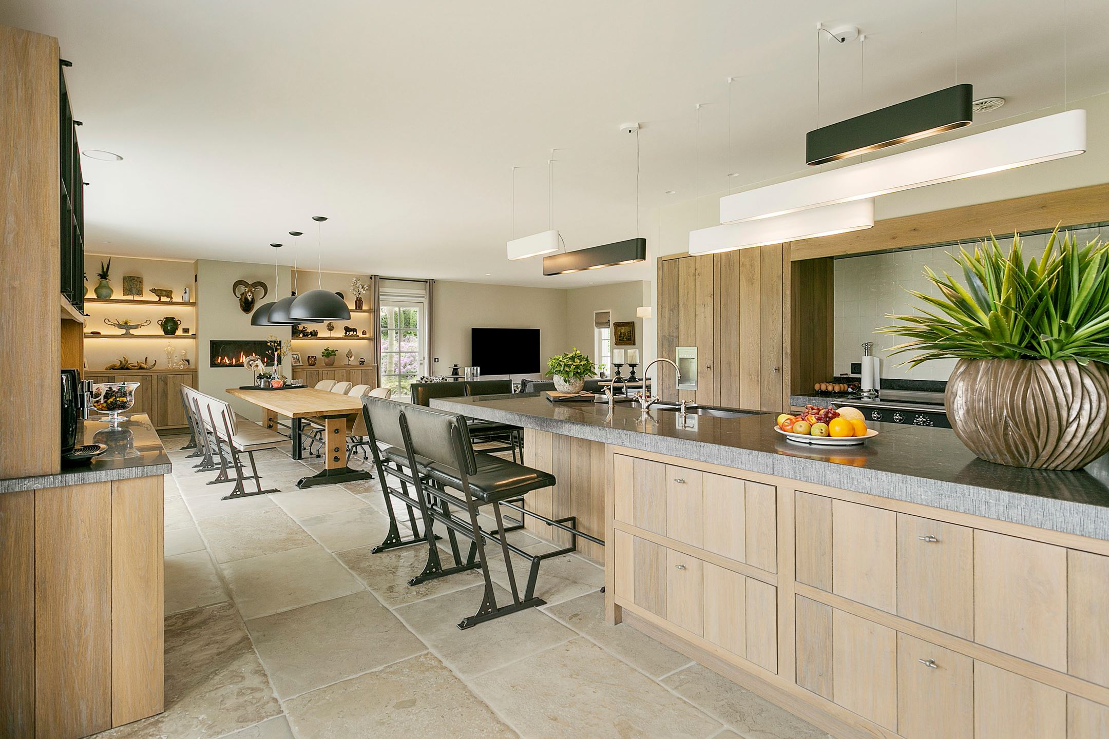 cuisine bois décoration contemporaine