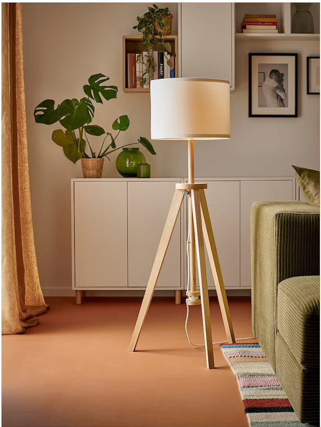 lampadaire trépied bois IKEA lampadaire trépied bois IKEA