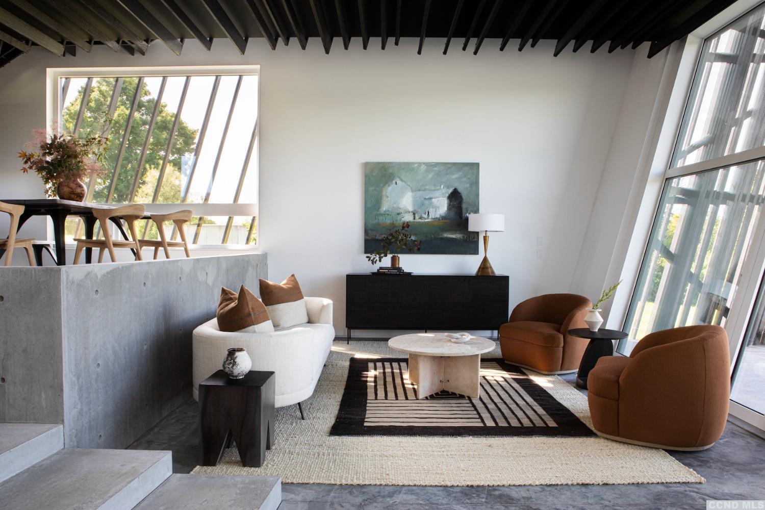 salon décoration design maison architecte bois brûlé Sleeve House salon décoration design maison architecte bois brûlé Sleeve House