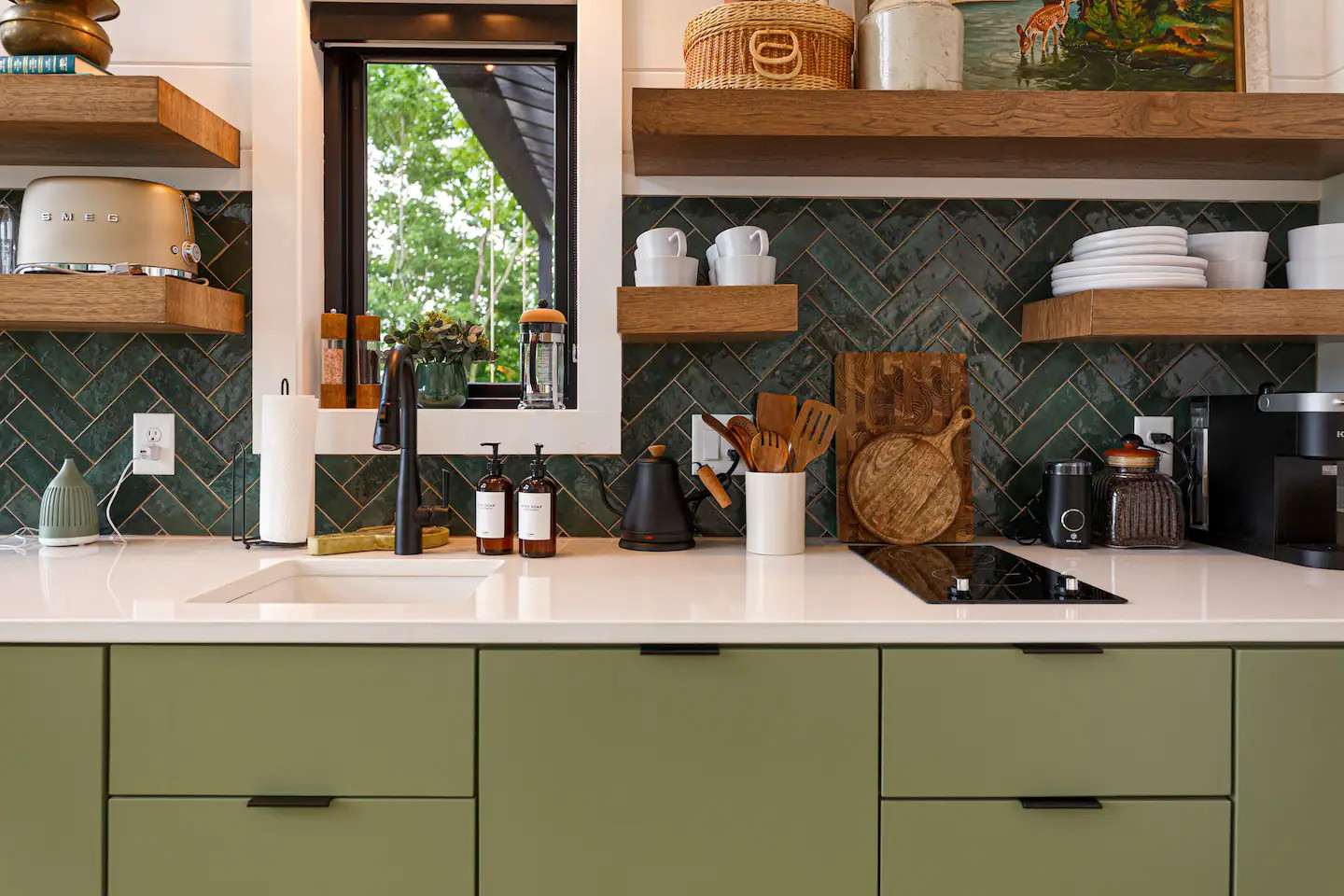 cuisine design verte cuisine design verte