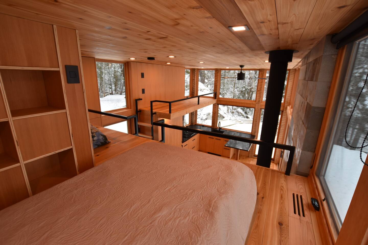 chambre maison bois