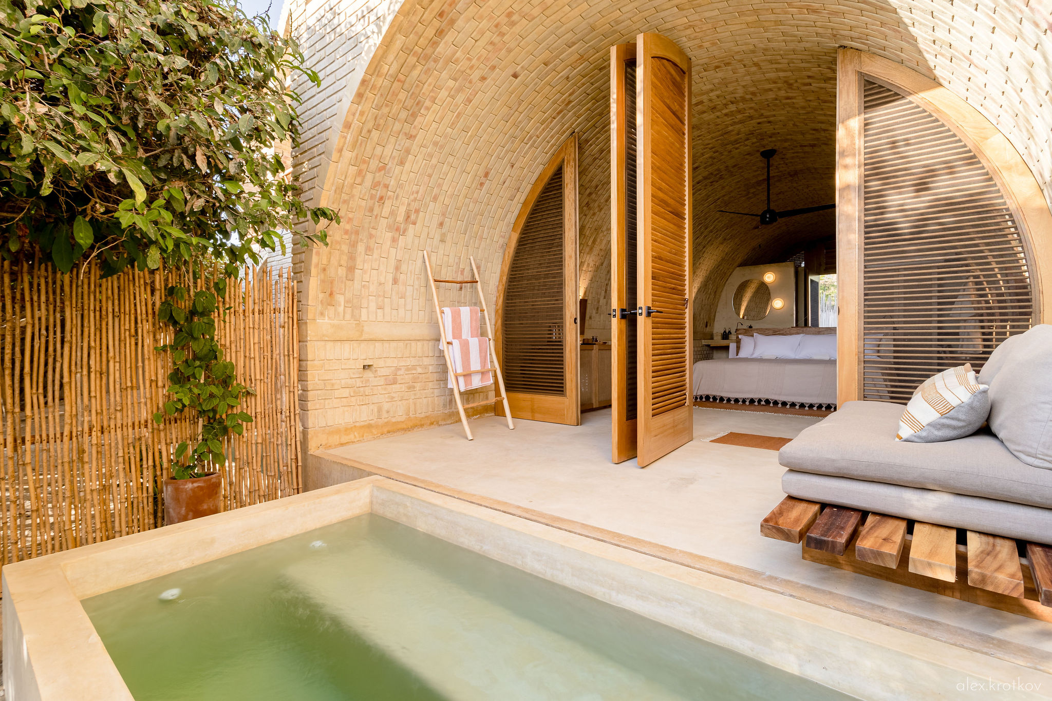 Chambre avec piscine Casona Sforza Mexique Chambre avec piscine Casona Sforza Mexique