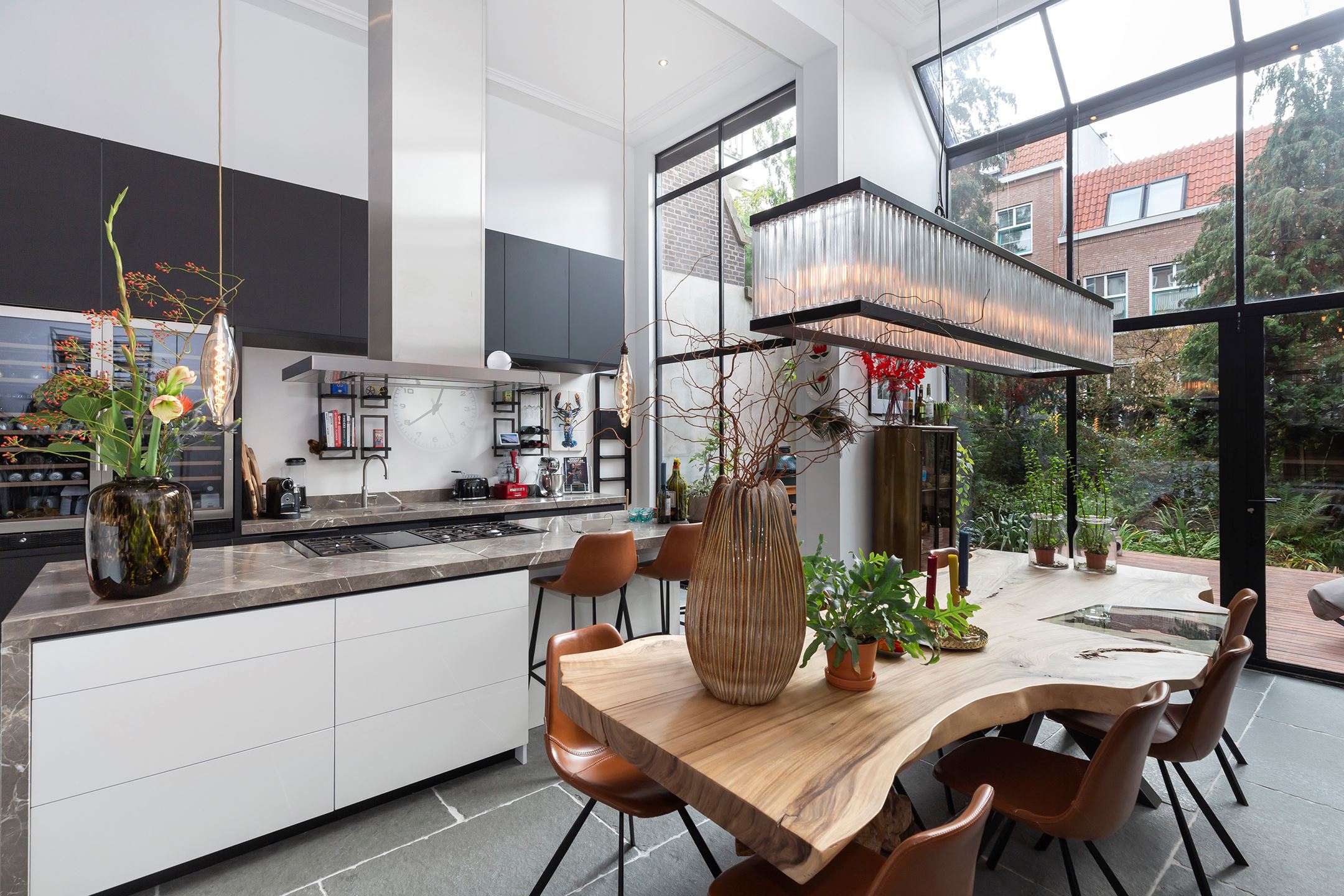 cuisine et salle à manger maison de ville avec jardin cuisine et salle à manger maison de ville avec jardin