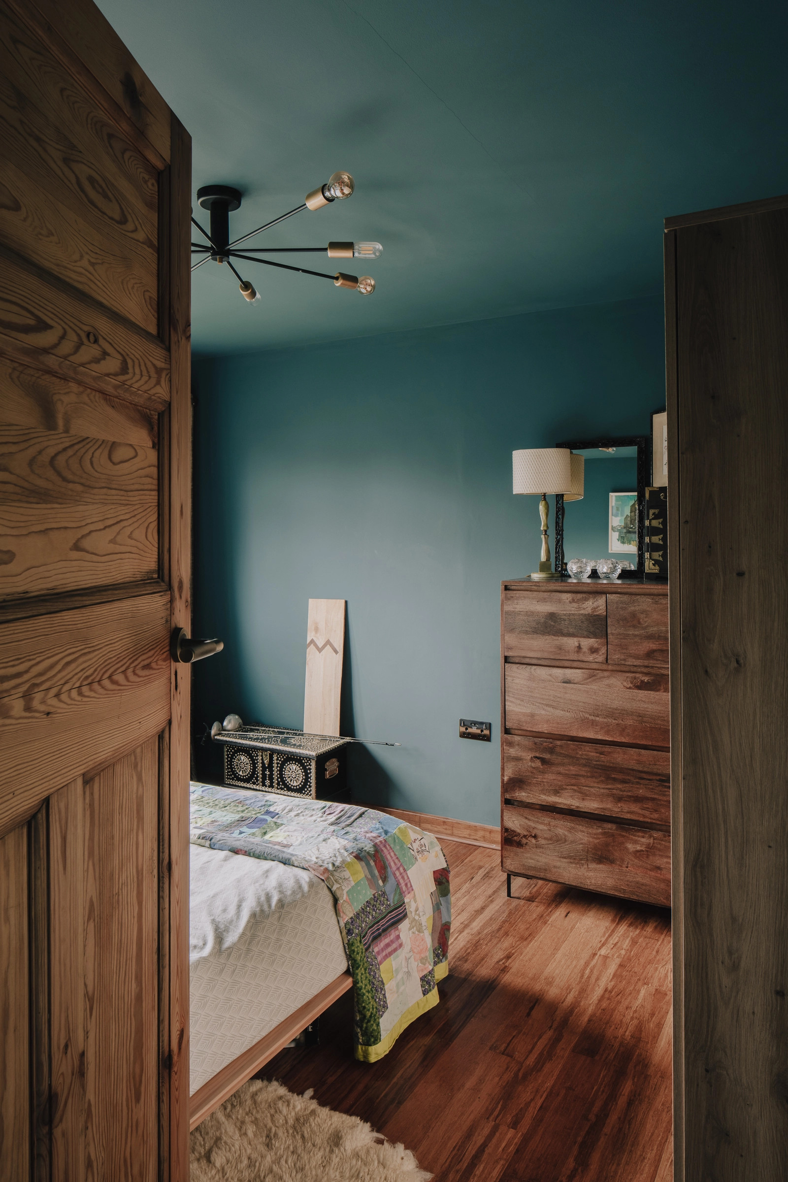 chambre bleue