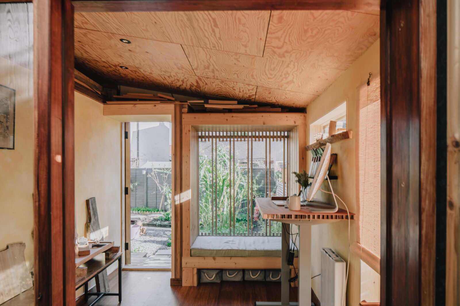 bureau appartement de 59m2 avec jardin