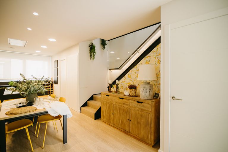 cuisine avec escalier